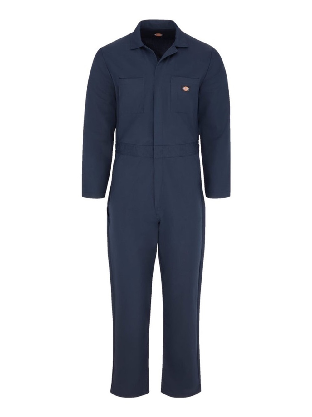 Dickies Navy Long-Sleeve Men's Coverall One-Piece Size Medium Regular